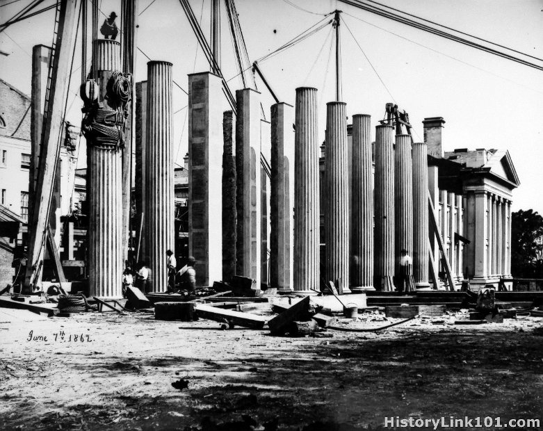 Construction of the Department of the Treasury