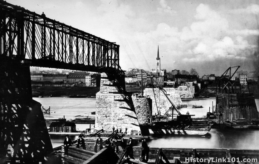 Newport and Cincinnati Railroad and Wagon Road Bridge