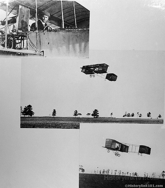 Harry H Houdini Airplane 1910