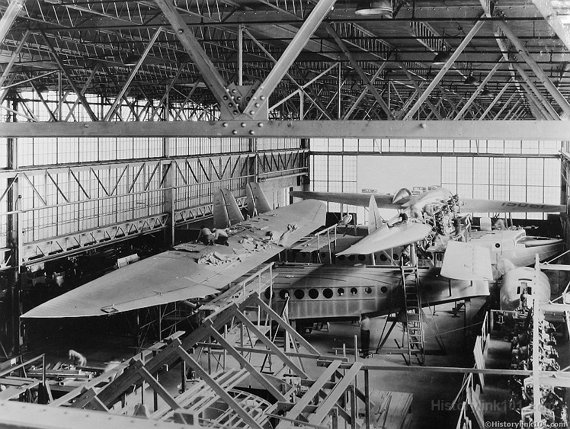 Plane assembly area