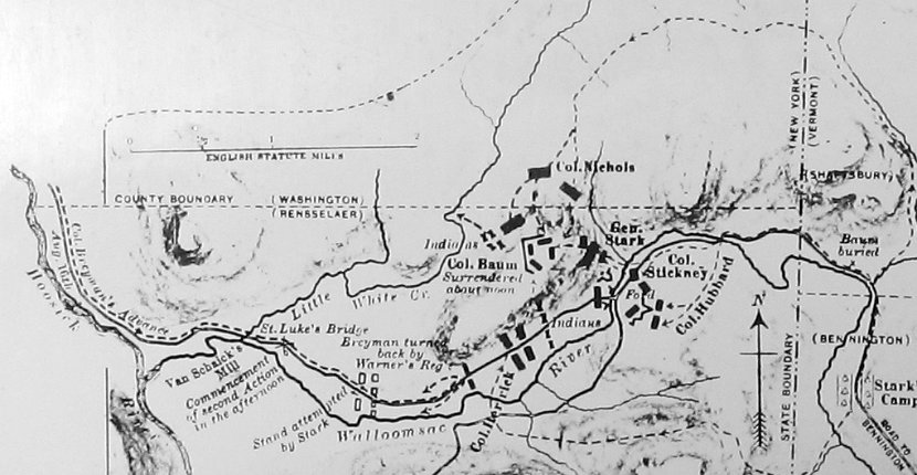 Battle of Bennington, VT. 
