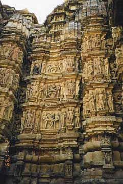 Carving  on Hindu Temple 