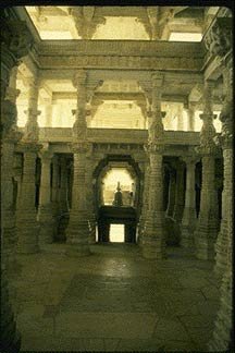 Carved Collumns in Ranakpur Temple