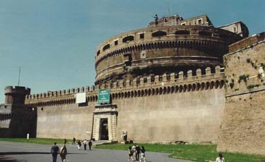 Rounded Walls of Castle of Santa Angelo