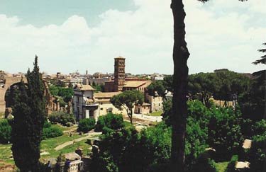 overlooking Rome