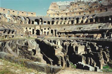 Roman Coliseum Interior