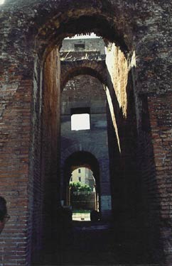 Roman Coliseum Hallway
