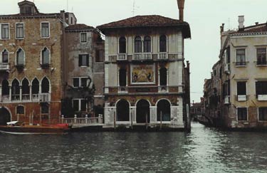 housing along canal venice