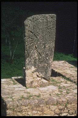 Stela in Bonampak