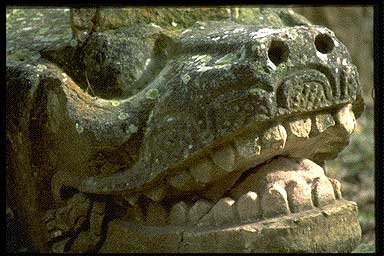 Statue at Copan
