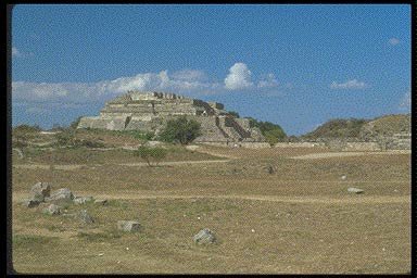 monte alban ruins