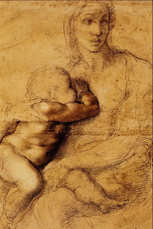 La Madonna che Allatta il Figlio