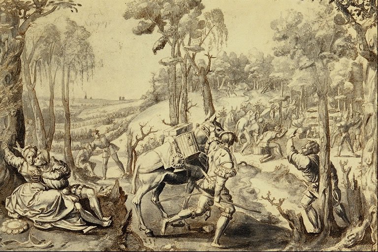 Preparation for a Hunting Feast