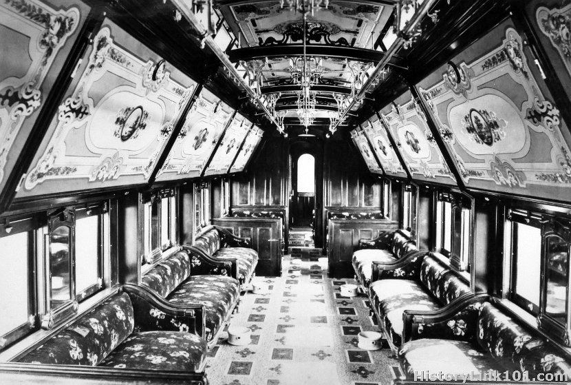 Interior of Palace Car