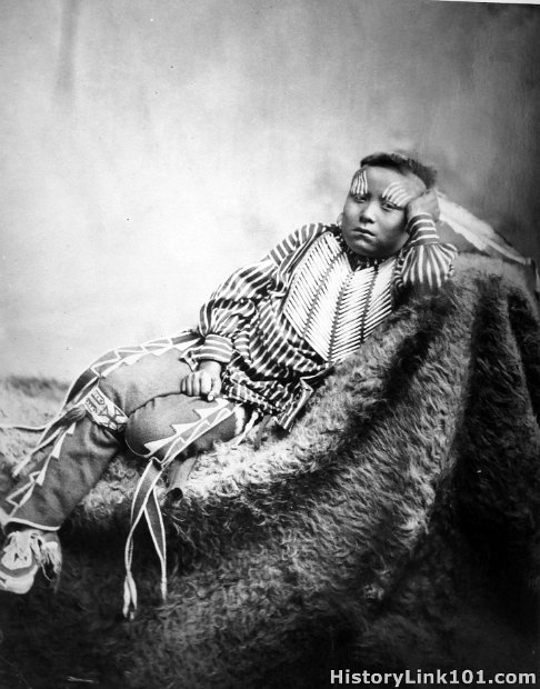 Tarlow, Kiowa Boy.  Also known as Lone Bear