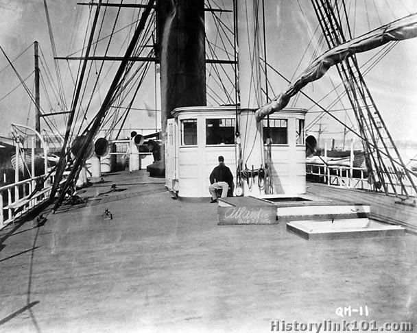 Atlantic deck view