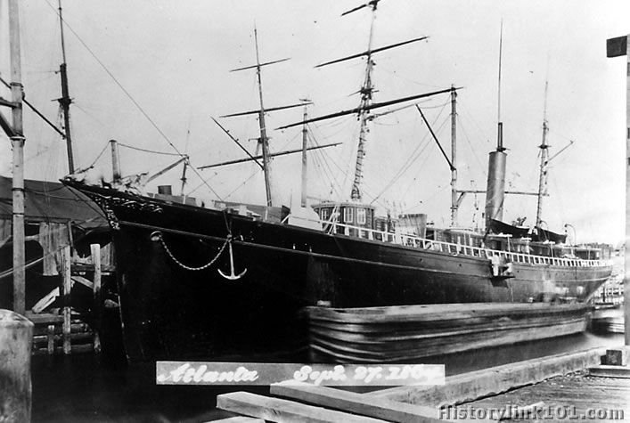 USS Atlanta at dock