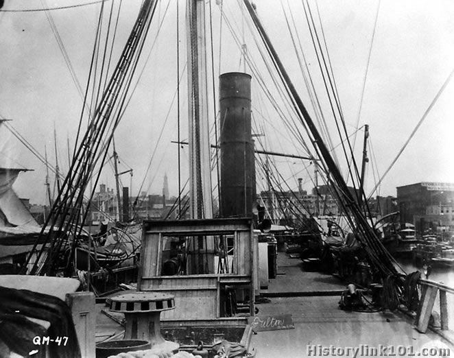 USS Fulton deck view