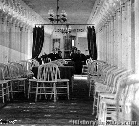 Cabin view of the J. Donald Cameron