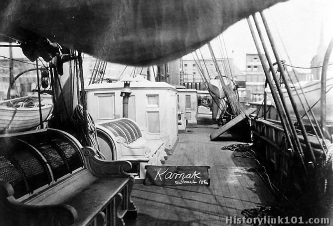"Karnak" deck view