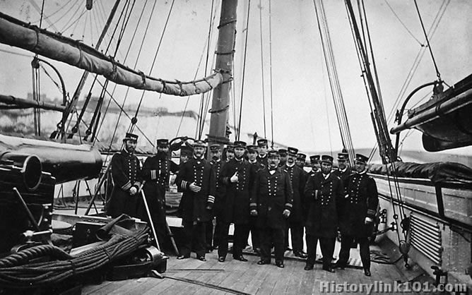 Deck of Kearsarge