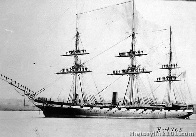 Pensacola US sloop of war