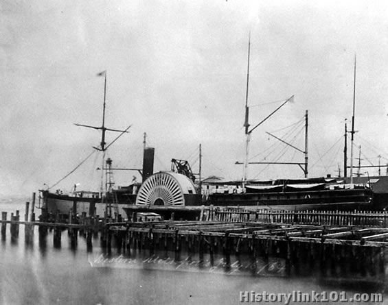 Western Metropolis at dock