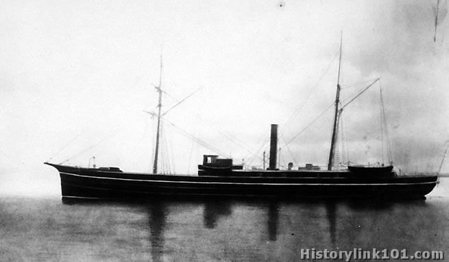Newbern at anchor