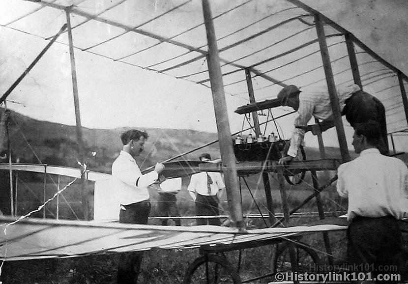 June Bug Curtiss, up-close 