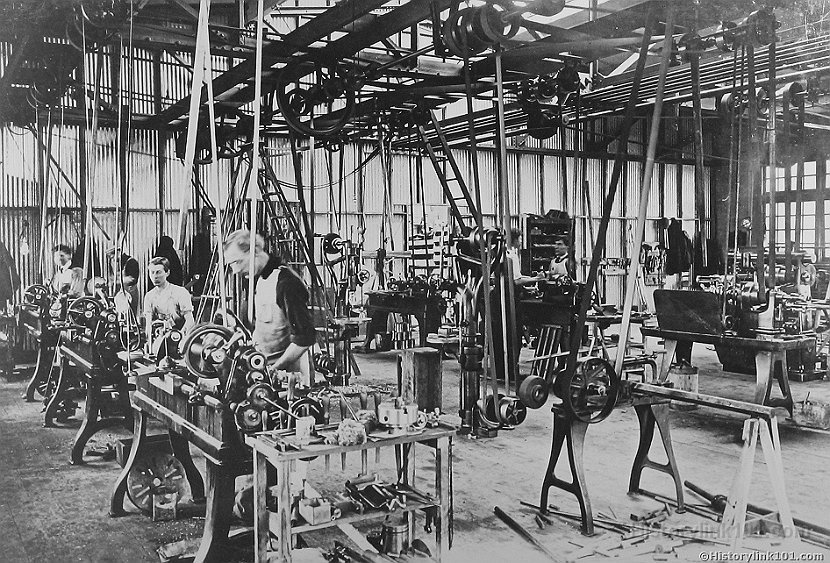 Wright Aeroplane Co Cylinder and motor parts