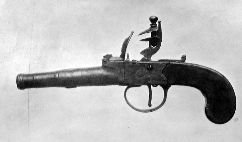 Burgoyne's pistol.