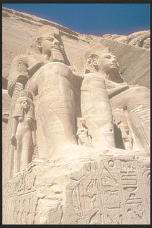 Giant Statues at Abu Simbel