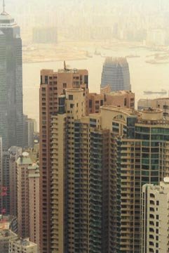 high rises in hong kong