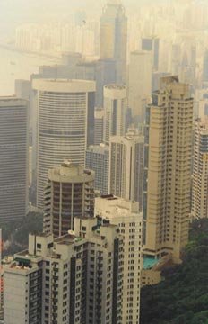 high rises in hong kong