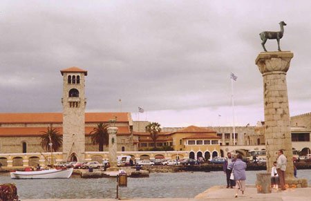 Bay on Island of Rhodes