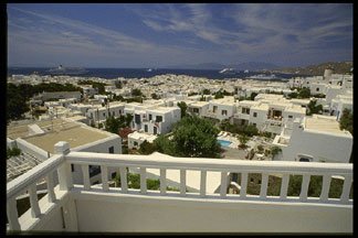 greek island town