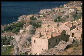 monemvasia lower town