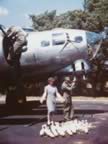 b-17 Bomber during World War II