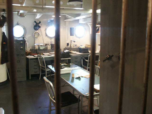 Royalty Free Picture of Battleship North Carolina's 