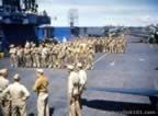 Men on deck USS Cowpens