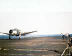 Planes on the deck of the  of  USS Lexington 