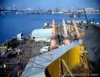 Battleship durning World War II Construction 