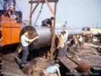 Battleship durning World War 2
