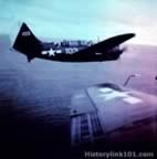 Pictures of SB2C Planesduring WWII