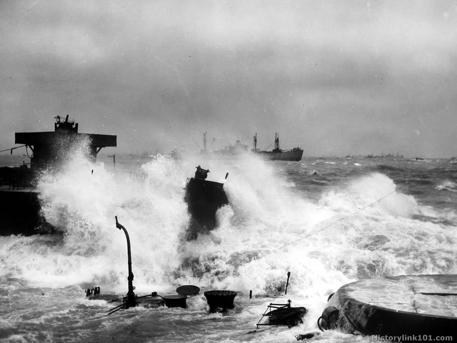 Royalty Free Picture of D-Day,  Invasion of Nomandy France