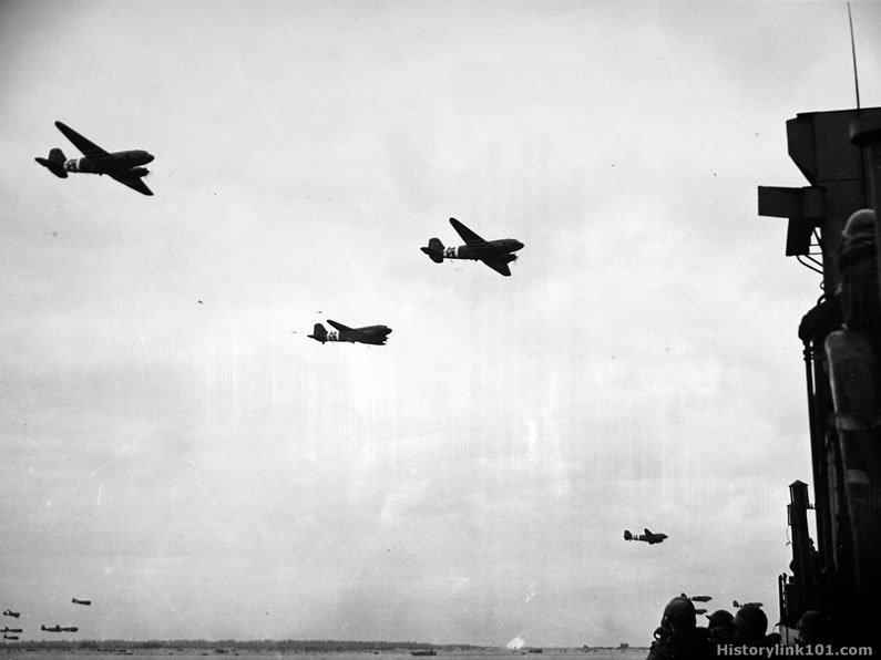 Royalty Free Picture of D-Day,  Invasion of Nomandy France