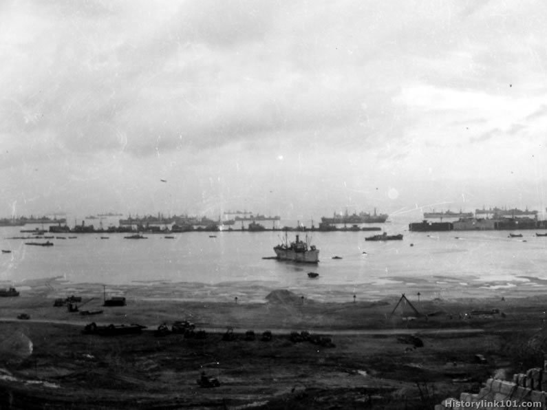 Royalty Free Picture of D-Day,  Invasion of Nomandy France