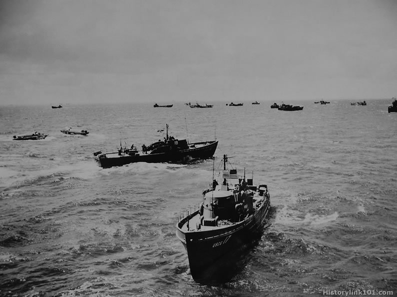 Royalty Free Picture of D-Day,  Invasion of Nomandy France