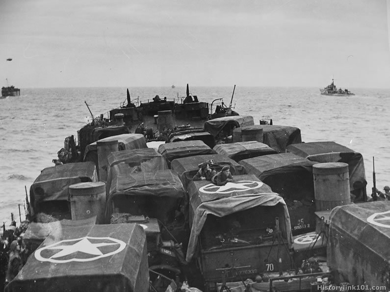 Royalty Free Picture of D-Day,  Invasion of Nomandy France