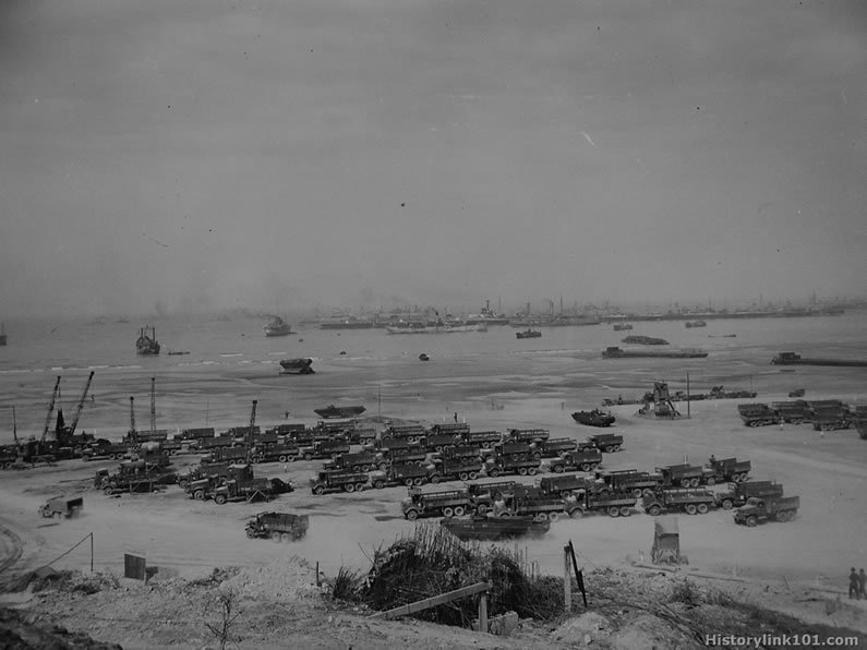Royalty Free Picture of D-Day,  Invasion of Nomandy France